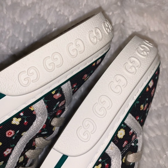 GUCCI SEPANG HOLLY PRINT SNEAKERS - Picture 5 of 7